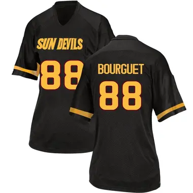 Black Game Women's Coben Bourguet Arizona State Sun Devils Football College Jersey