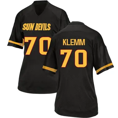 Black Game Women's Jalen Klemm Arizona State Sun Devils Football College Jersey
