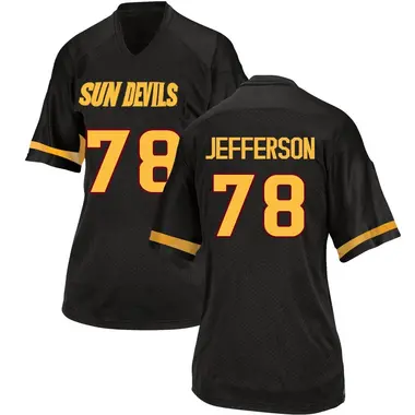 Black Game Women's Matai Jefferson Arizona State Sun Devils Football College Jersey