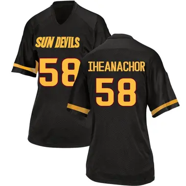 Black Game Women's Max Iheanachor Arizona State Sun Devils Football College Jersey