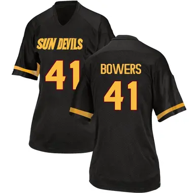 Black Game Women's Zach Bowers Arizona State Sun Devils Football College Jersey