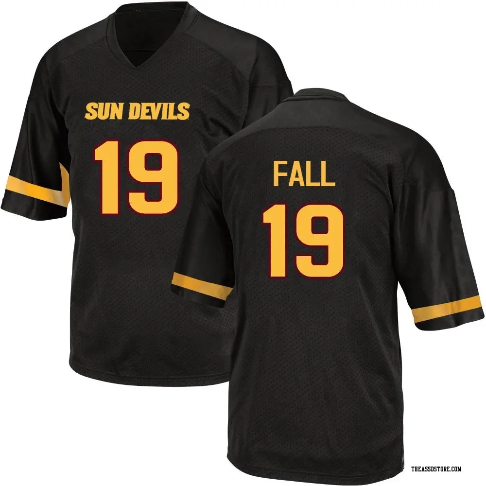 Black Game Youth Adama Fall Arizona State Sun Devils Football College Jersey