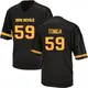 Black Replica Men's Semisi Tonga Arizona State Sun Devils Football College Jersey