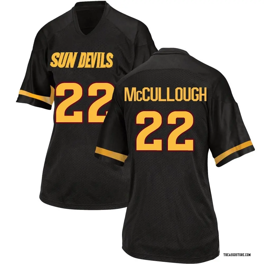 Black Replica Women's Caleb McCullough Arizona State Sun Devils Football College Jersey