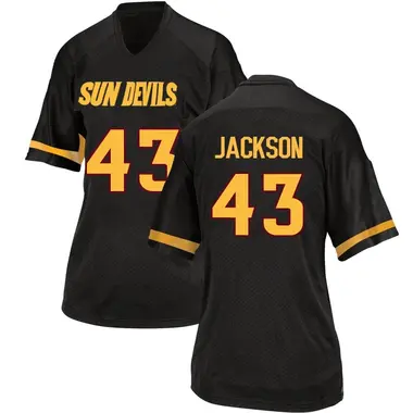 Black Replica Women's Krew Jackson Arizona State Sun Devils Football College Jersey
