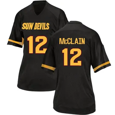 Black Replica Women's Malik McClain Arizona State Sun Devils Football College Jersey