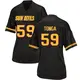 Black Replica Women's Semisi Tonga Arizona State Sun Devils Football College Jersey