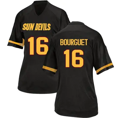 Black Replica Women's Trenton Bourguet Arizona State Sun Devils Football College Jersey