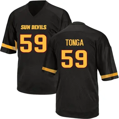 Black Replica Youth Semisi Tonga Arizona State Sun Devils Football College Jersey