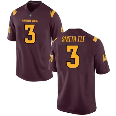 Game Men's Albert Smith III Arizona State Sun Devils Maroon Football College Jersey