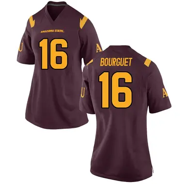 Game Women's Trenton Bourguet Arizona State Sun Devils Maroon Football College Jersey
