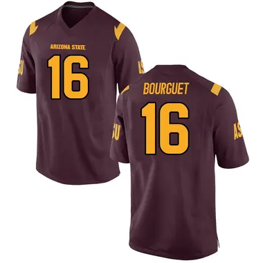 Game Youth Trenton Bourguet Arizona State Sun Devils Maroon Football College Jersey