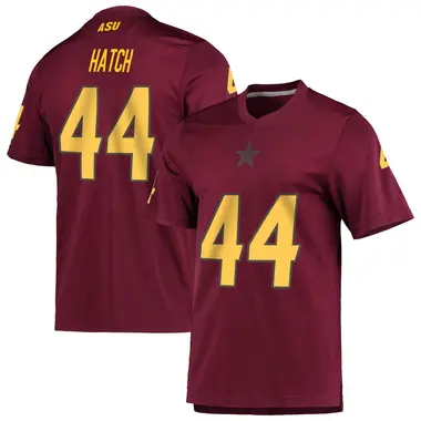 Replica Men's Case Hatch Arizona State Sun Devils Maroon AEROREADY Football Jersey