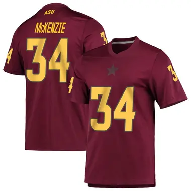 Replica Men's Matt McKenzie Arizona State Sun Devils Maroon AEROREADY Football Jersey