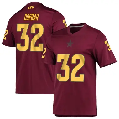 Replica Men's Prince Dorbah Arizona State Sun Devils Maroon AEROREADY Football Jersey