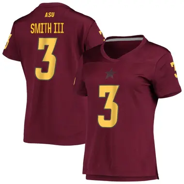 Replica Women's Albert Smith III Arizona State Sun Devils Maroon AEROREADY Football Jersey