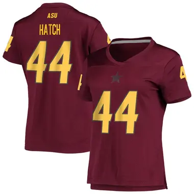 Replica Women's Case Hatch Arizona State Sun Devils Maroon AEROREADY Football Jersey