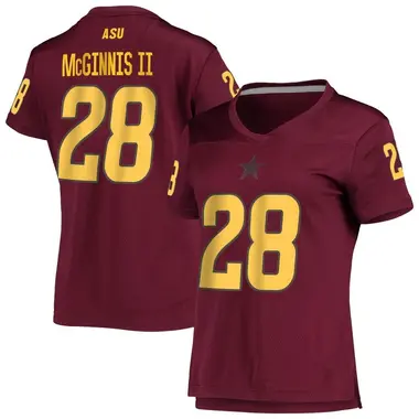 Replica Women's Joseph McGinnis II Arizona State Sun Devils Maroon AEROREADY Football Jersey