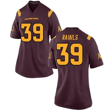 Replica Women's Kayman Rawls Arizona State Sun Devils Maroon Football College Jersey
