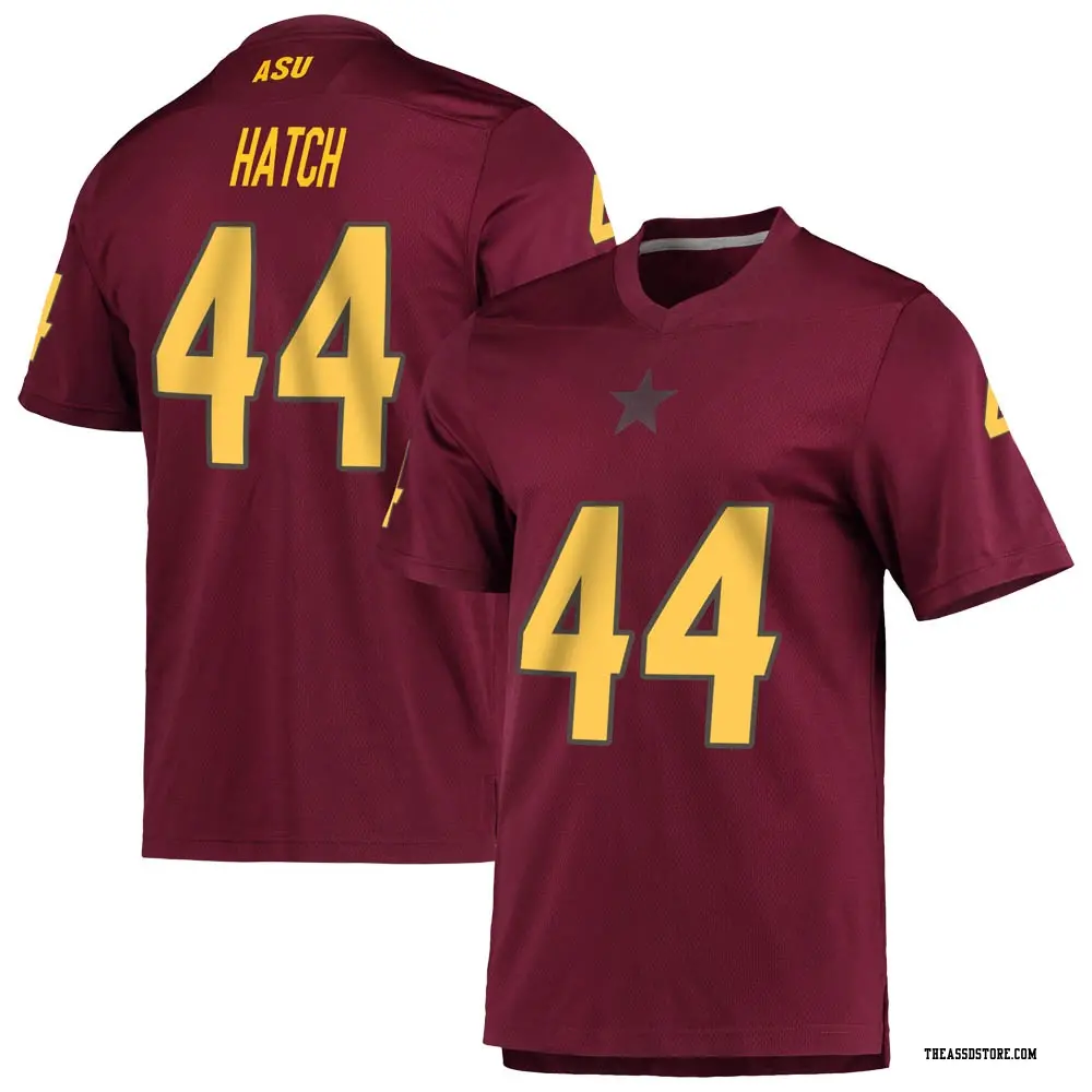 Replica Youth Case Hatch Arizona State Sun Devils Maroon AEROREADY Football Jersey