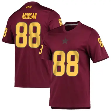 Replica Youth Daeshon Morgan Arizona State Sun Devils Maroon AEROREADY Football Jersey
