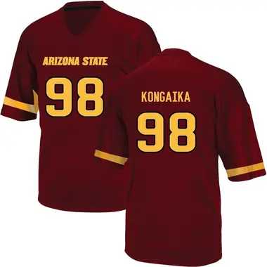 Replica Youth Jacob Rich Kongaika Arizona State Sun Devils Maroon Football College Jersey