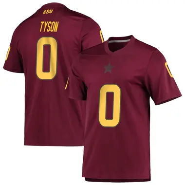 Replica Youth Jordyn Tyson Arizona State Sun Devils Maroon AEROREADY Football Jersey