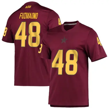 Replica Youth Lee Fuimaono Arizona State Sun Devils Maroon AEROREADY Football Jersey