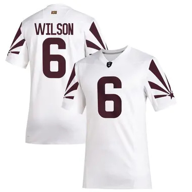 White Game Men's Adrian Wilson Arizona State Sun Devils Special Premier Football Jersey