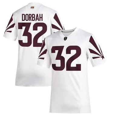 White Game Men's Prince Dorbah Arizona State Sun Devils Special Premier Football Jersey
