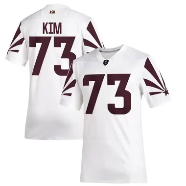 White Game Men's Terrell Kim Arizona State Sun Devils Special Premier Football Jersey