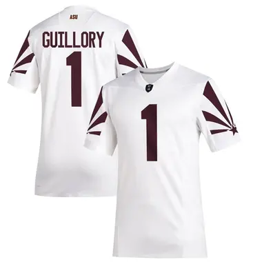 White Game Men's Xavier Guillory Arizona State Sun Devils Special Premier Football Jersey
