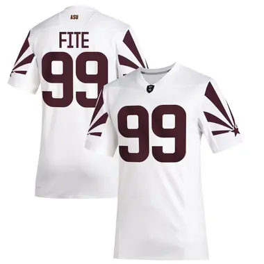 White Game Youth C.J. Fite Arizona State Sun Devils Special Premier Football Jersey