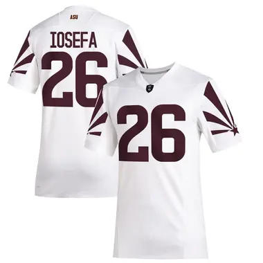 White Game Youth Isaiah Iosefa Arizona State Sun Devils Special Premier Football Jersey
