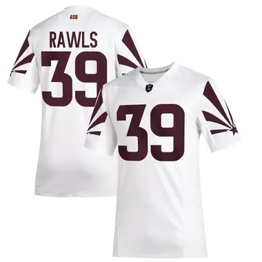 White Game Youth Kayman Rawls Arizona State Sun Devils Special Premier Football Jersey