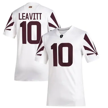 White Game Youth Sam Leavitt Arizona State Sun Devils Special Premier Football Jersey