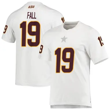 White Replica Men's Adama Fall Arizona State Sun Devils AEROREADY Football Jersey