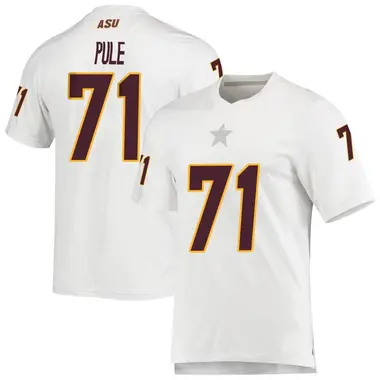 White Replica Men's Makua Pule Arizona State Sun Devils AEROREADY Football Jersey