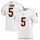 White Replica Men's Noble Johnson Arizona State Sun Devils AEROREADY Football Jersey