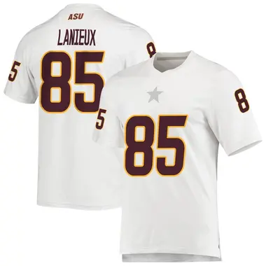 White Replica Youth Akim Lanieux Arizona State Sun Devils AEROREADY Football Jersey