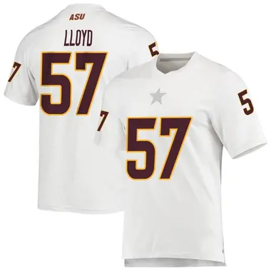 White Replica Youth Brandon Lloyd Arizona State Sun Devils AEROREADY Football Jersey