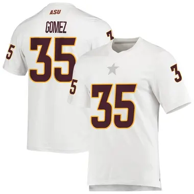 White Replica Youth Jesus Gomez Arizona State Sun Devils AEROREADY Football Jersey
