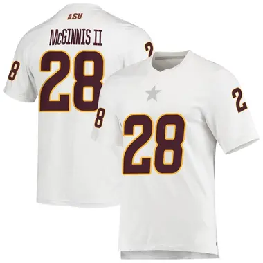 White Replica Youth Joseph McGinnis II Arizona State Sun Devils AEROREADY Football Jersey