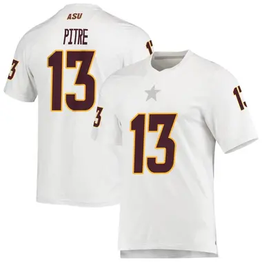 White Replica Youth Roman Pitre Arizona State Sun Devils AEROREADY Football Jersey